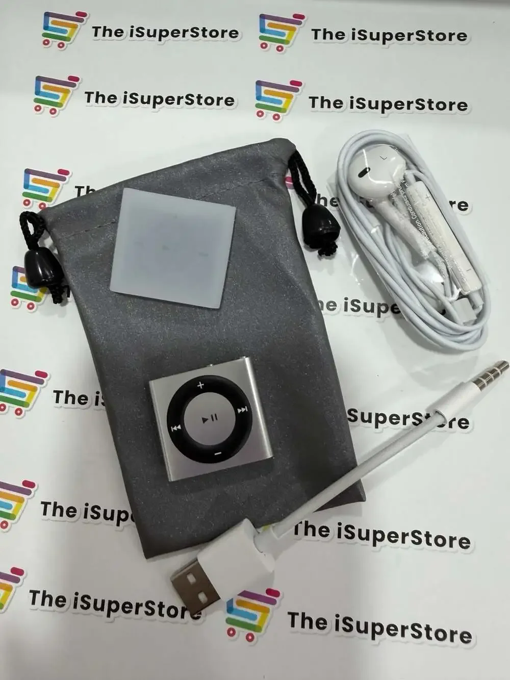 Refurbished Apple iPod Shuffle 4th Generation 2GB Silver 1 YR CPS Warranty